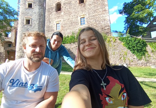 Rodzinka na wakacjach