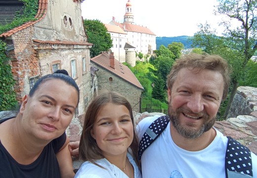 Rodzinka na wakacjach